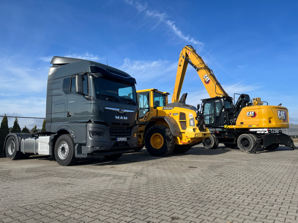 Renting commercial vehicles and construction machines across Germany